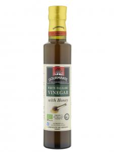 Gourmante BIO White Balsamic Vinegar with Honey 250ml